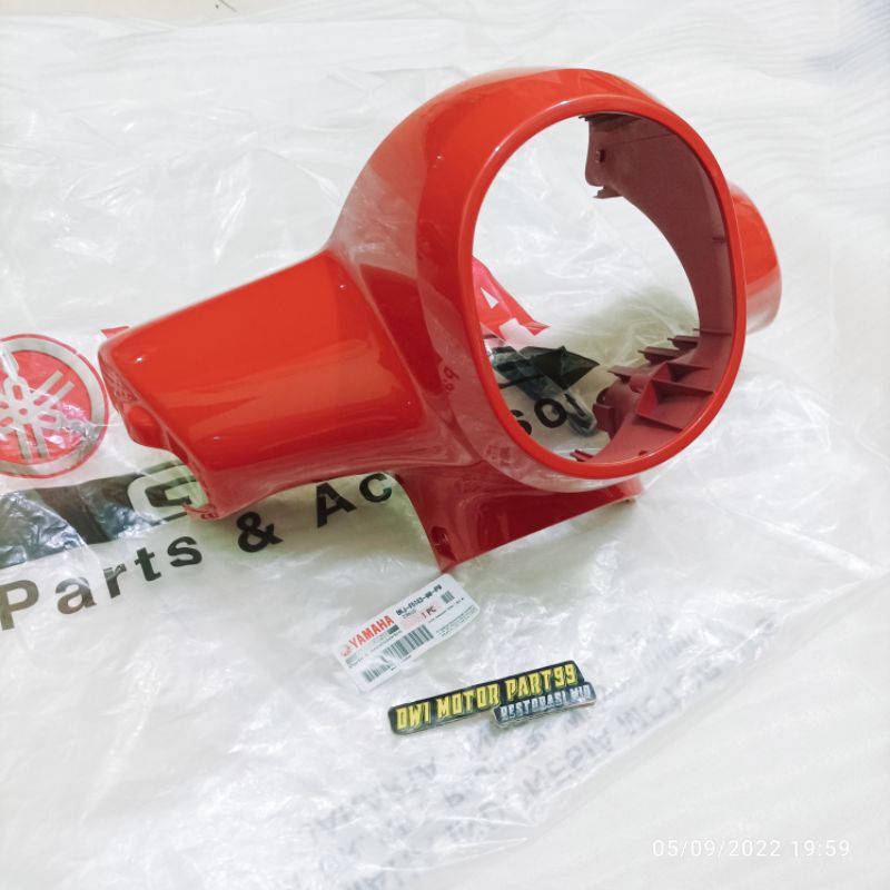 BATOK LAMPU DEPAN VESPA FAZZIO MERAH CABE BEJ-F6143-00-P0 ORIGINAL