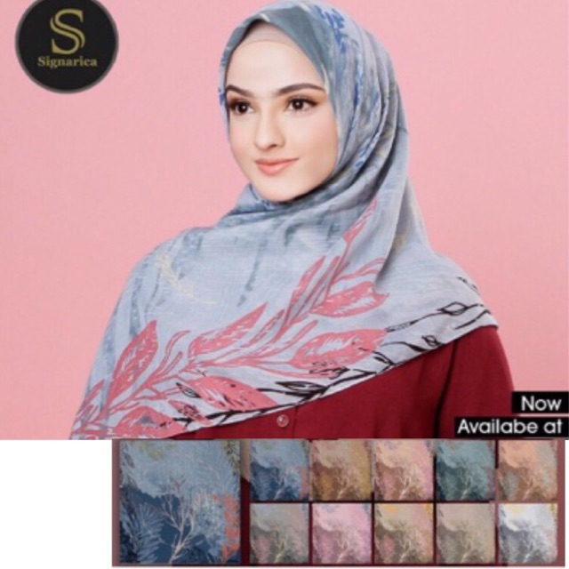 Hijab segiempat sevilla by signarica