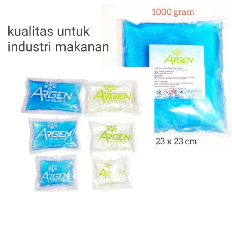 ARGEN COOLER BAG + GEL BIRU &amp; PUTIH +3 BOTOL ASI / S1