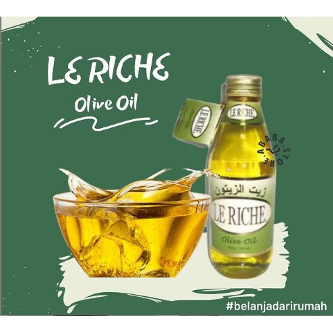 

LAKU Minyak Zaitun Le Riche 300ml Olive Oil Orinal