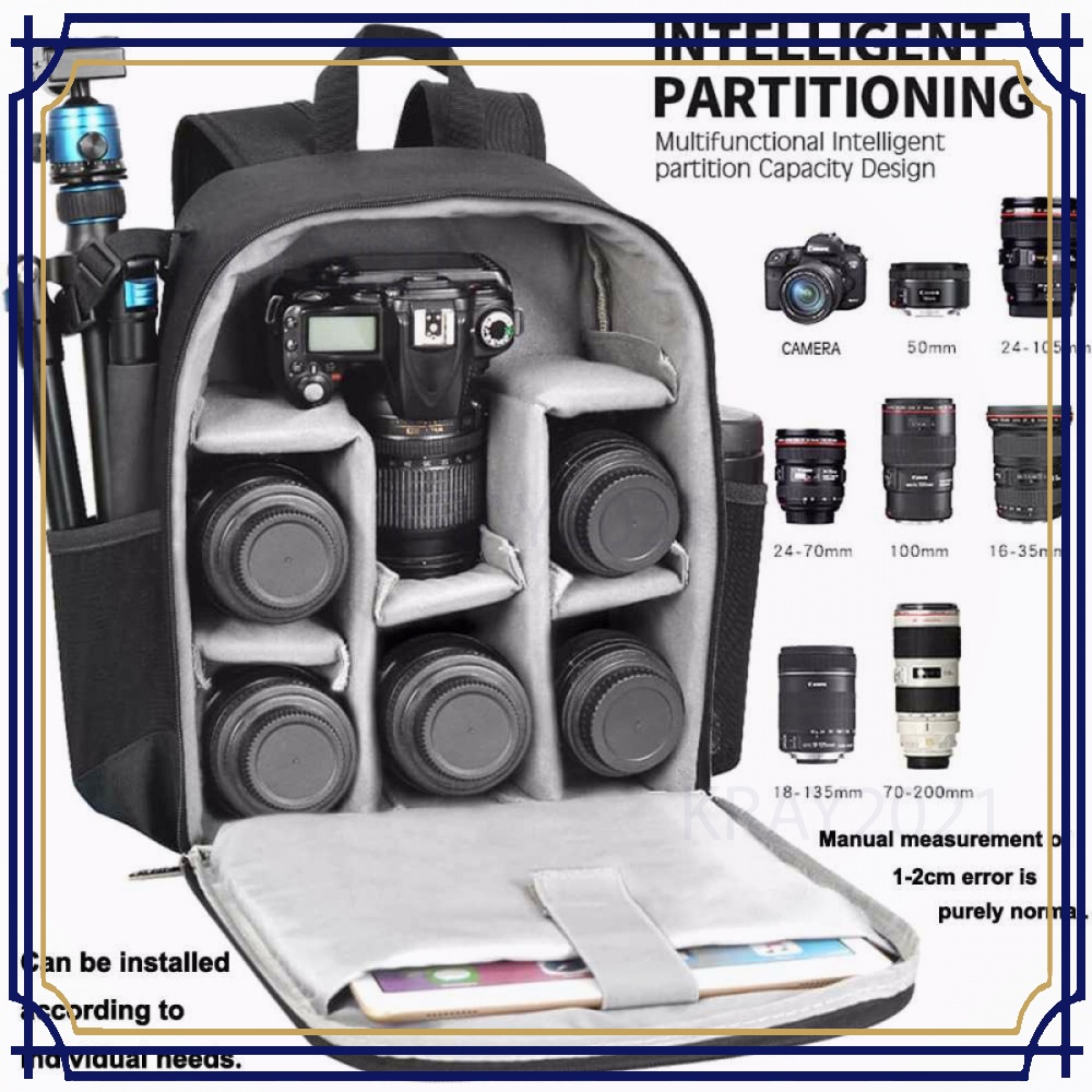 Tas Ransel Kamera DSLR Anti Air Shockproof - CAD06