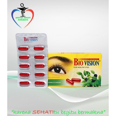 BIO VISION VITAMIN MATA CAPSUL ISI 10 BJ