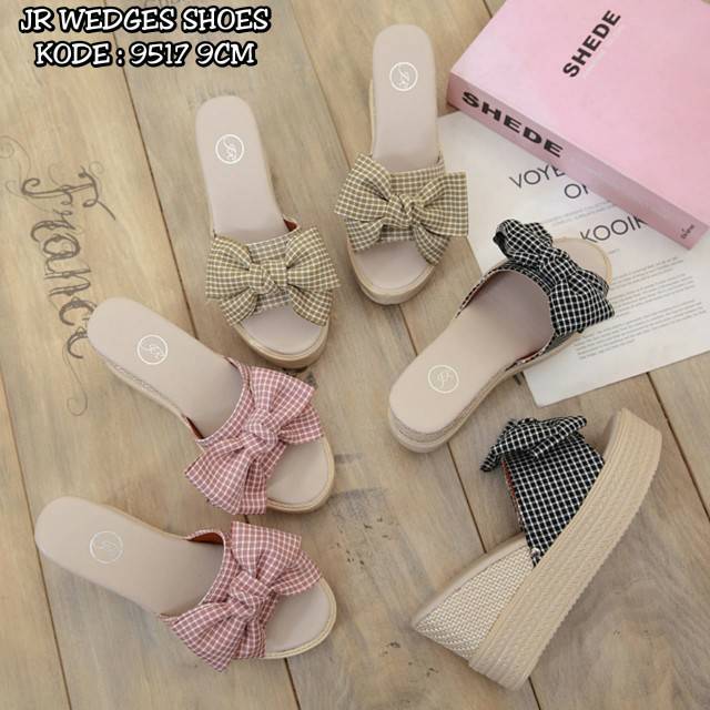 JR WEDGES SHOES 9517