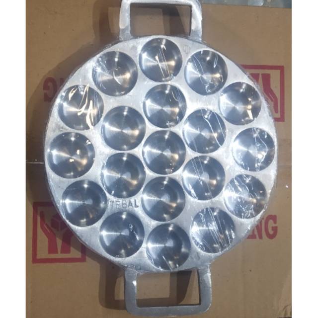 Tuangan pentol goreng 19 iubang