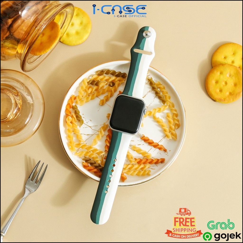 Smart iWatch Rubber Sport Strap Band Rainbow (HANYA STRAP)