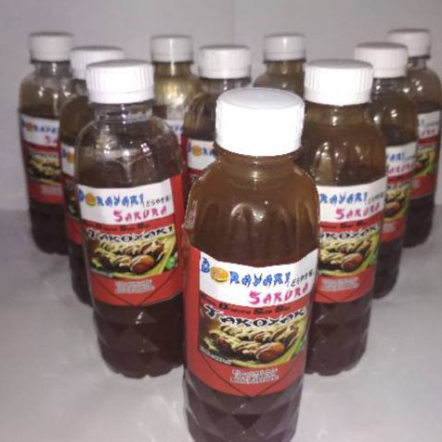

Saus Takoyaki okonomiyaki Halal MUI Netto 250gr - 300gr saos takoyaki