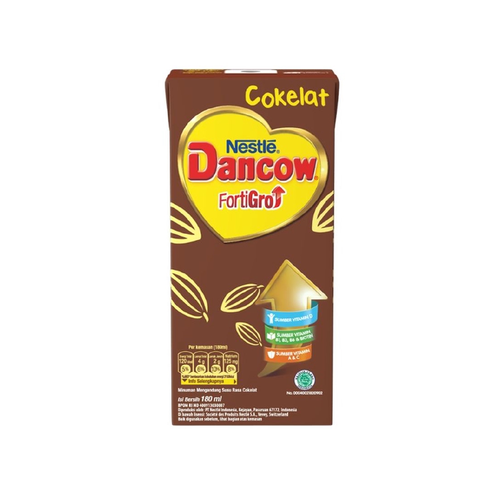 

OL8 - Dancow Susu Cair Uht Fortigro Cokelat 180Ml