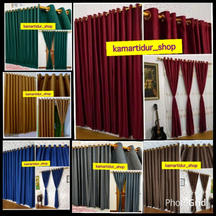 GORDEN POLOS EMBOS PINTU JENDELA MODEL SMOKERING 12 LUBANG MURAH KORDEN GORDYN HORDENG TIRAI