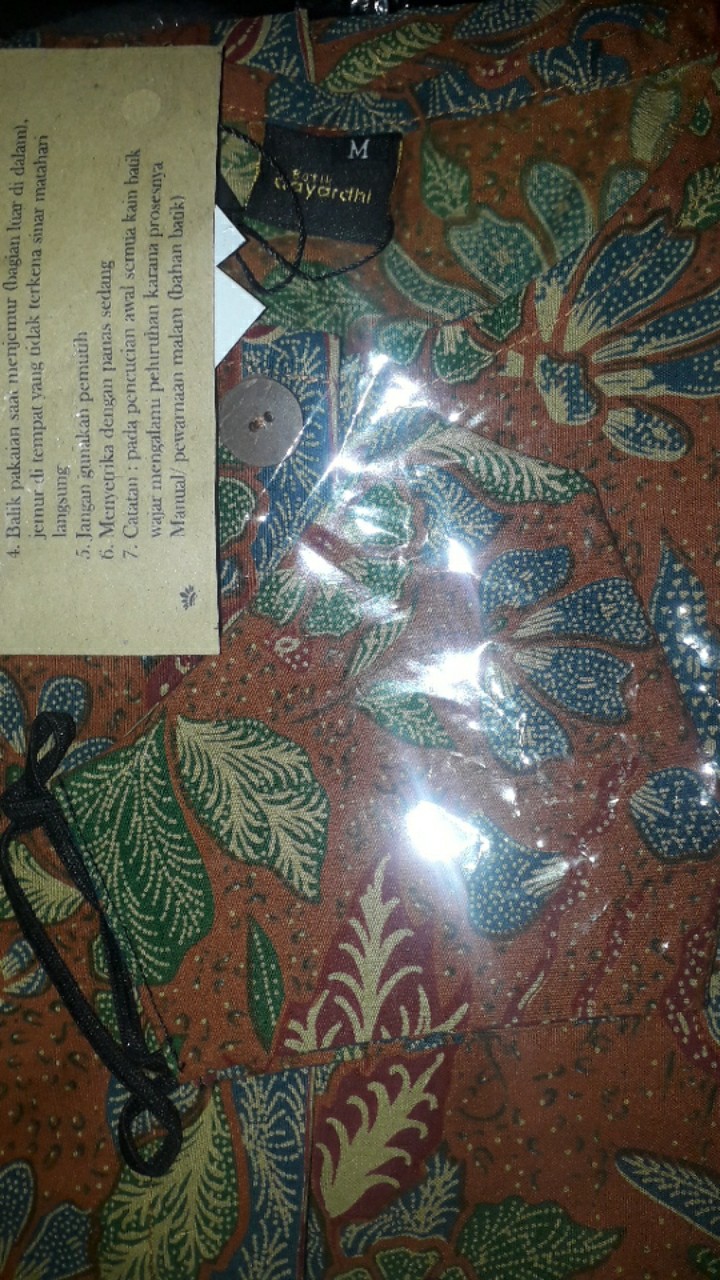 Bluse Batik Kerja Wanita Atasan Batik Wanita Motif 3 Negeri