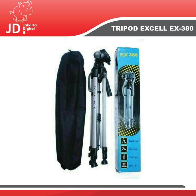 Bergaransi Tripod Excell Ex-380 For Camera -Dll Terlaris