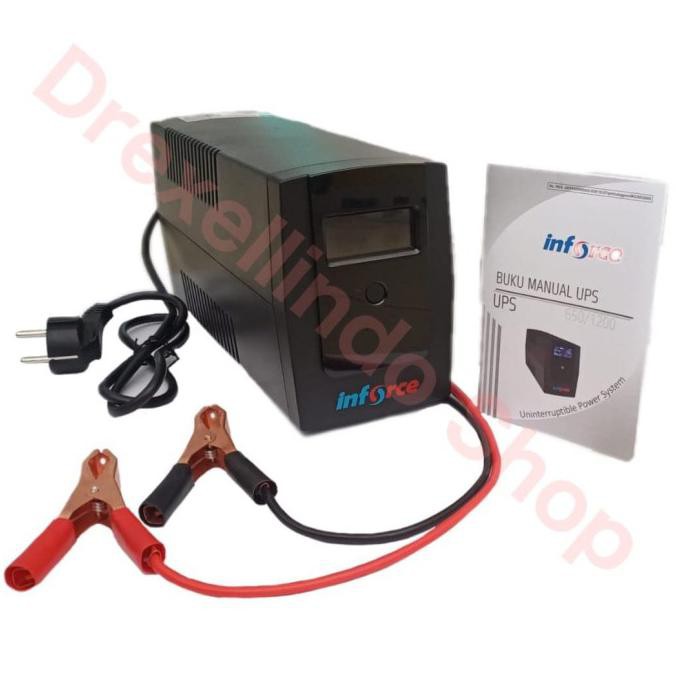 UPS INFORCE 650 MODIF - 1 AKI 12V45A-100A