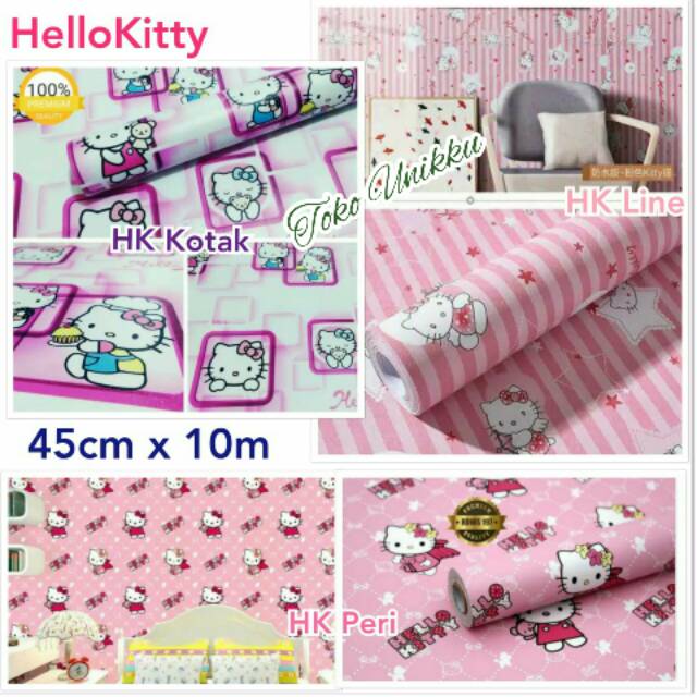 Paling Bagus 10 Wallpaper  Dinding Karakter Hello Kitty 