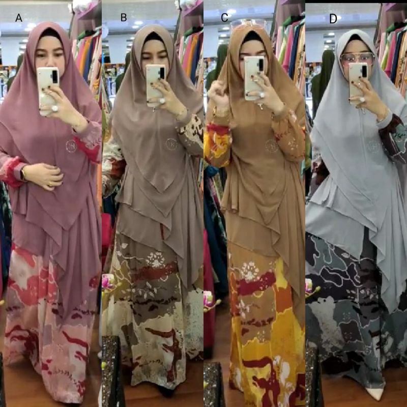 NUSANTARA SYARI BY HK GAMIS SYARI TERBARU SET SYARI ORIGINAL