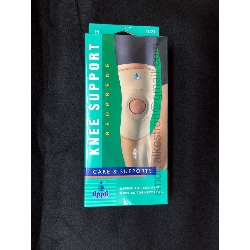 OPPO - Knee Support 1021 (Pelindung Lutut) [S-2XL] - Neoprene