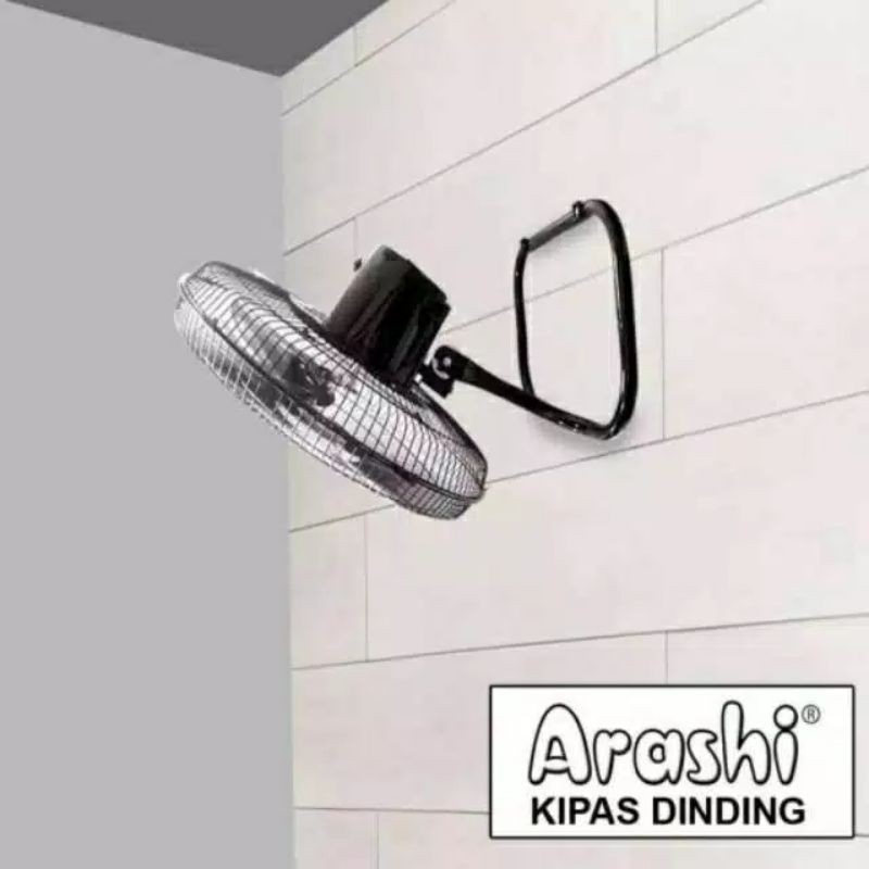 Kipas Angin BESI Arashi(HYPERLITE) Speed FAN 18' inchi 3in1 Duduk - Dinding - Berdiri