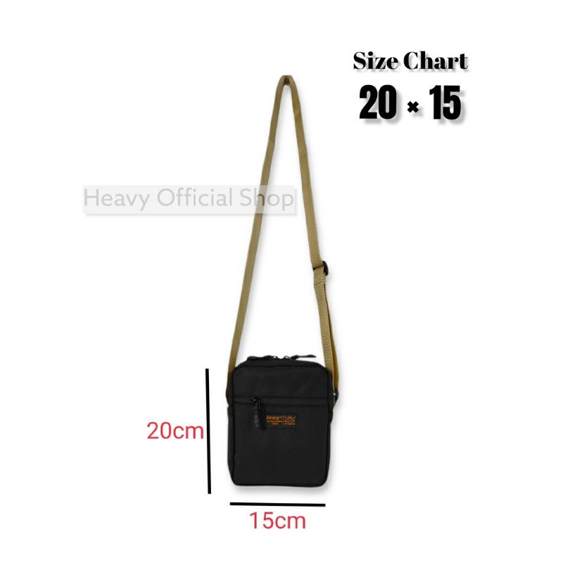 TAS SLINGBAG ORIGINAL HEAVY. TAS SELEMPANG . SLINGBAG HEAVY .TAS DISTRO