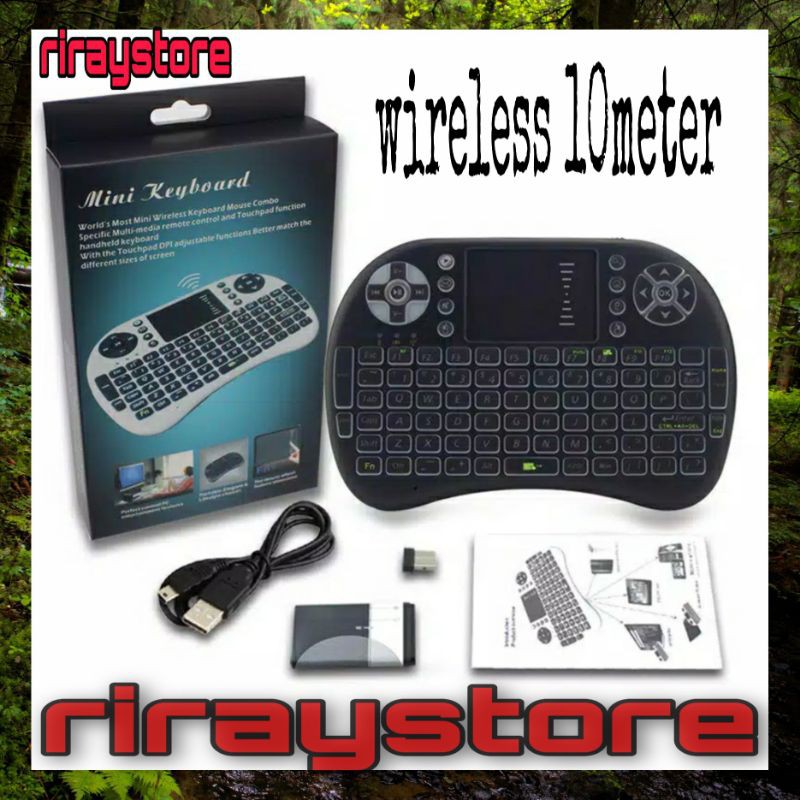 Mini Keyboard Wireless i8 2.4G Handheld Keyboard For PC Android TV Box