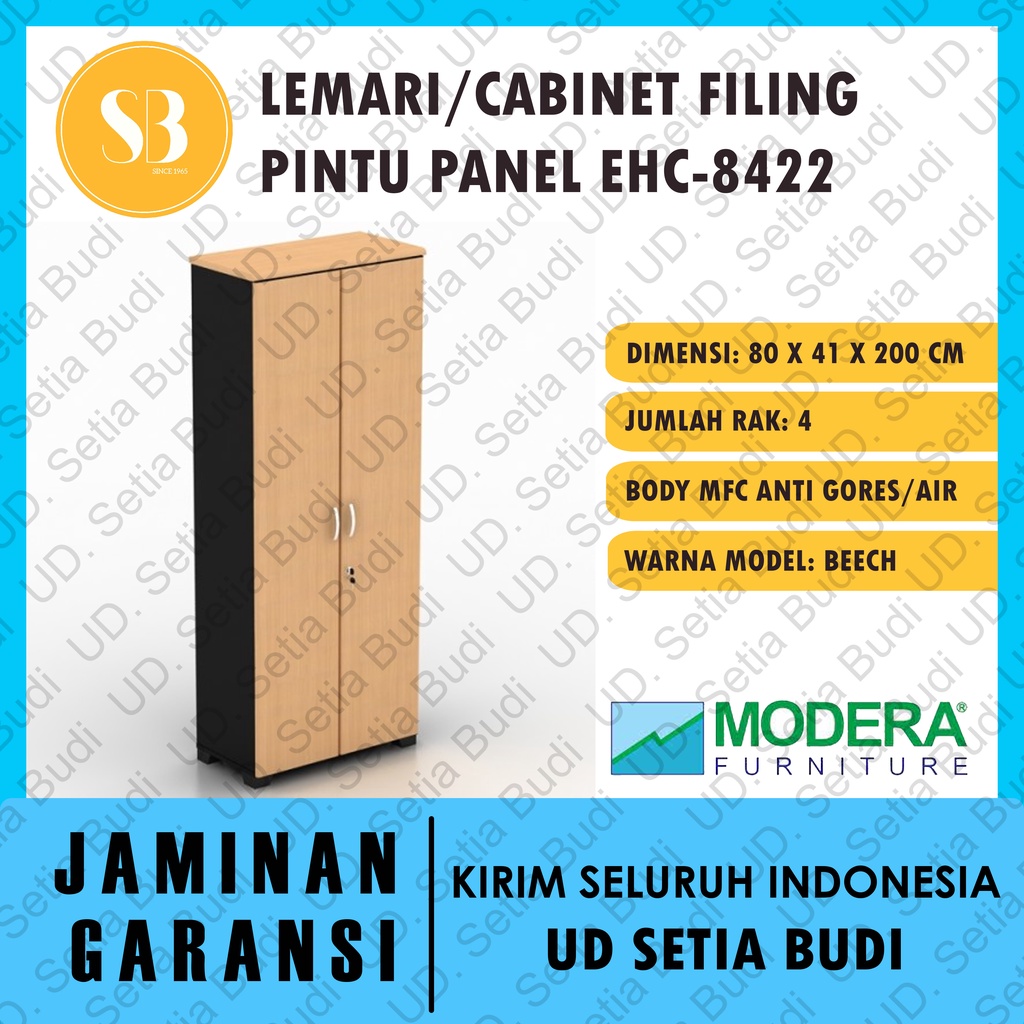 Lemari Arsip / Filing Cabinet + Pintu Modera EHC-8422 E-Class