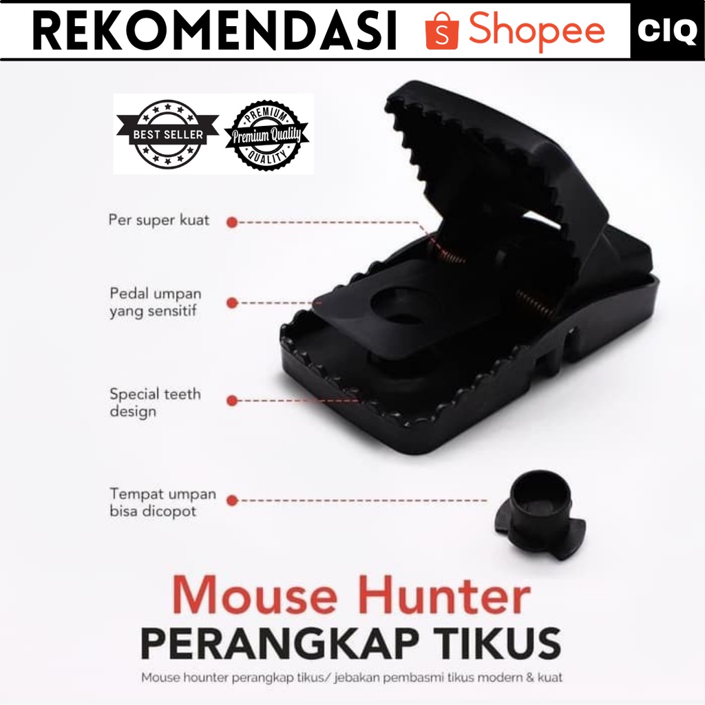 Perangkap Tikus Paling Canggih Murah - Perangkap Penjepit Tikus Otomatis Ampuh / Penjepit Tikus Besar / Alat Penjepit Tikus