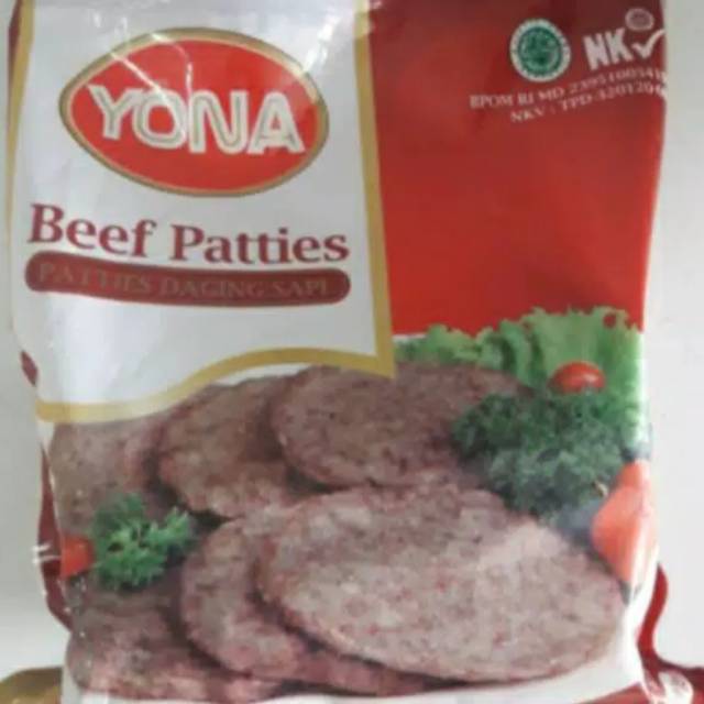 

Yona Beef Patties 500 gram