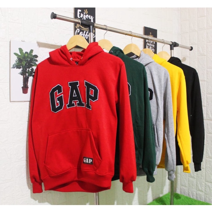 Sweater Hoodie GAP Fulltag &amp; Bordir Premium Quality / Unisex Pria&amp;Wanita / GAP PREMIUM