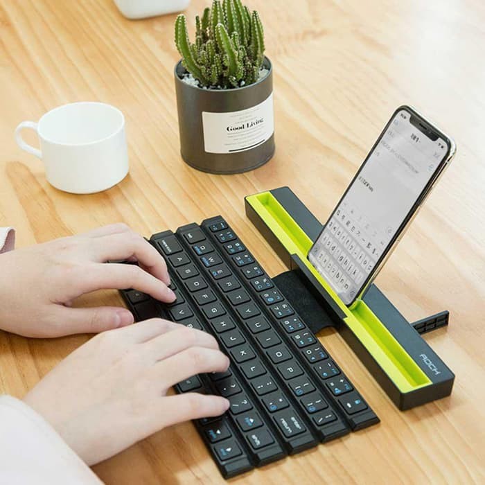 Bluetooth Keyboard Portable Folding Foldable Android Laptop PC -DS20