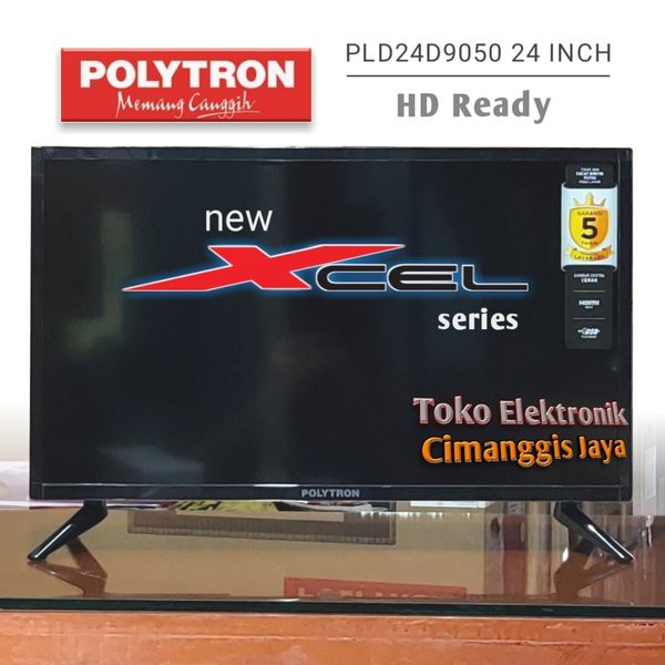 Spesial TV LED MURAH POLYTRON 24 INCH terbaik