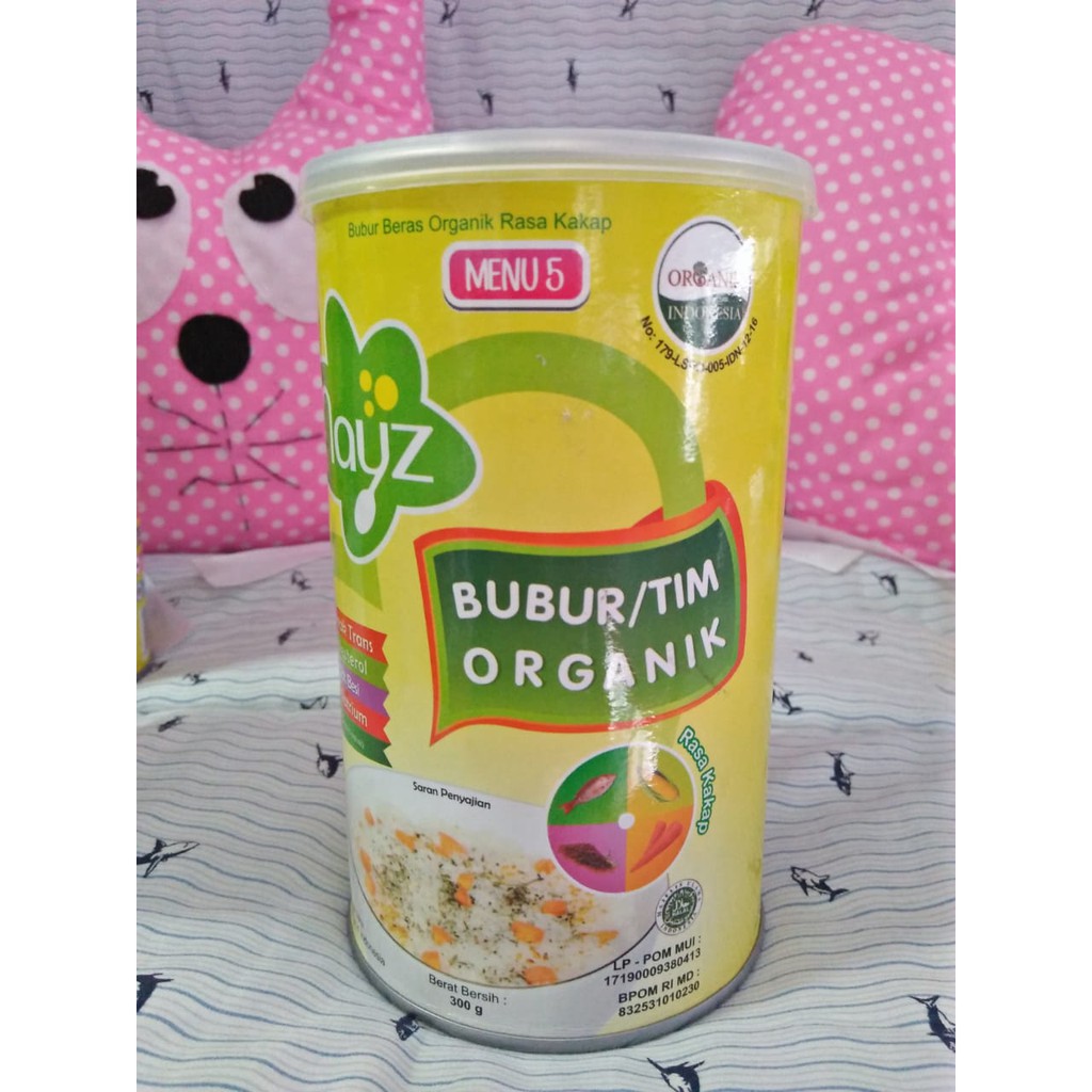 NAYZ BUBUR TIM ORGANIK 300GRAM / BUBUR BAYI - HTA SUSU PAMPERS DIAPERS ANAK TERMURAH