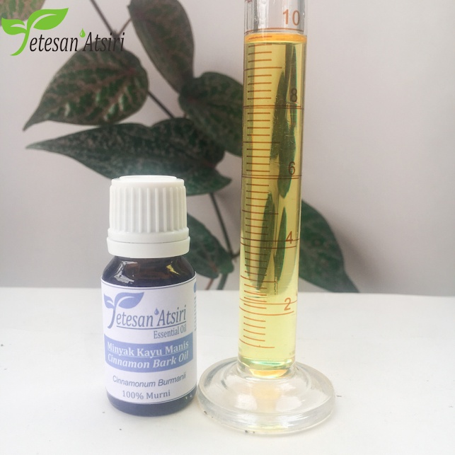 10ml minyak atsiri kayu manis murni asli 100% cinnamon bark pure essential oil aromatherapy diffuser