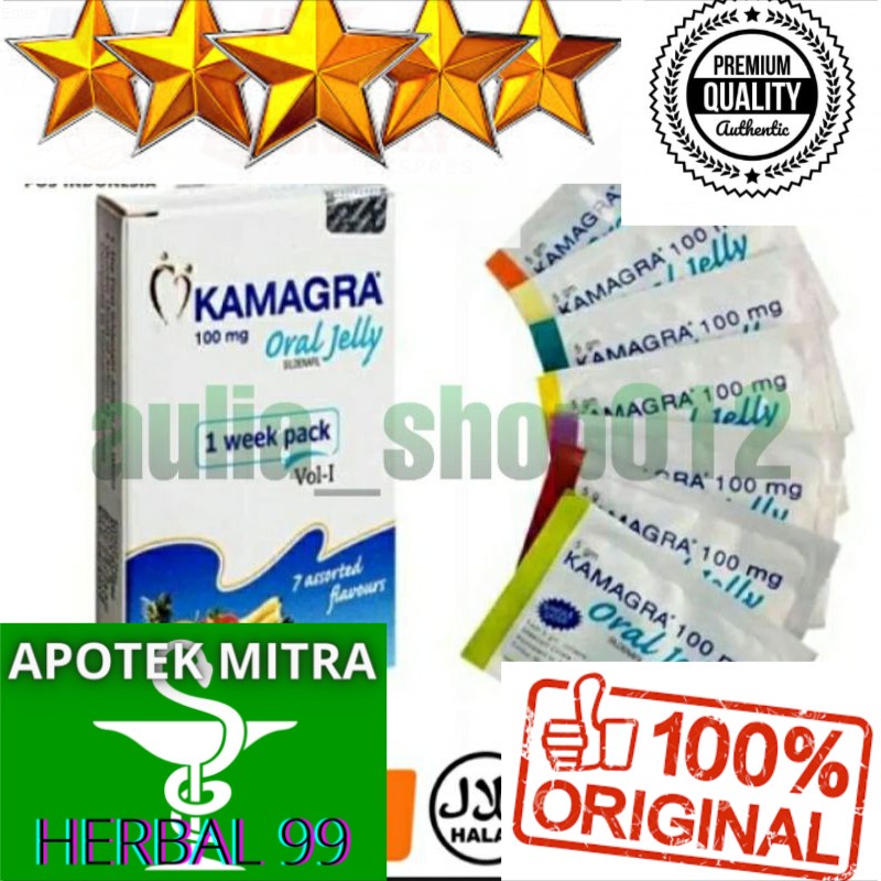 KAMAGRA ORAL JELLY ISI 7 SACHET 100% ASLI