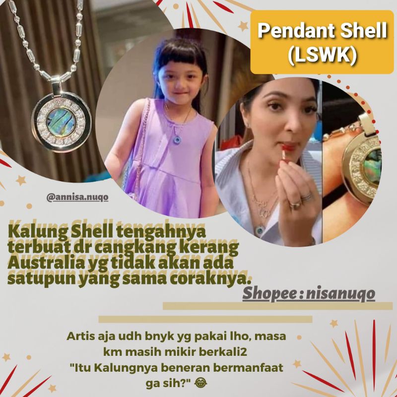 GELANG MCI |KALUNG MCI || BIOMINI |Kalung Pendant MCI Anti Radiasi | NISANUQO