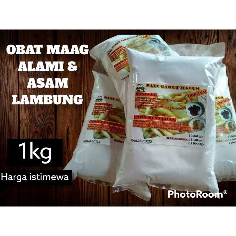 

Tepung pati garut asli 1KG | tepung garut osli organik | herbal asam lambung | serba guna