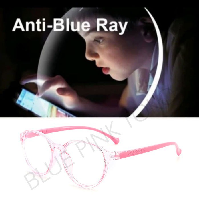 Mushto Kacamata Anak Antiradiasi Blueray Bahan TR90 Lentur 1004 5366
