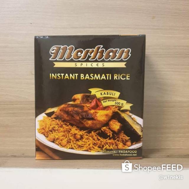 

Merhan Kebuli (beras basmati 450gr+bumbu)