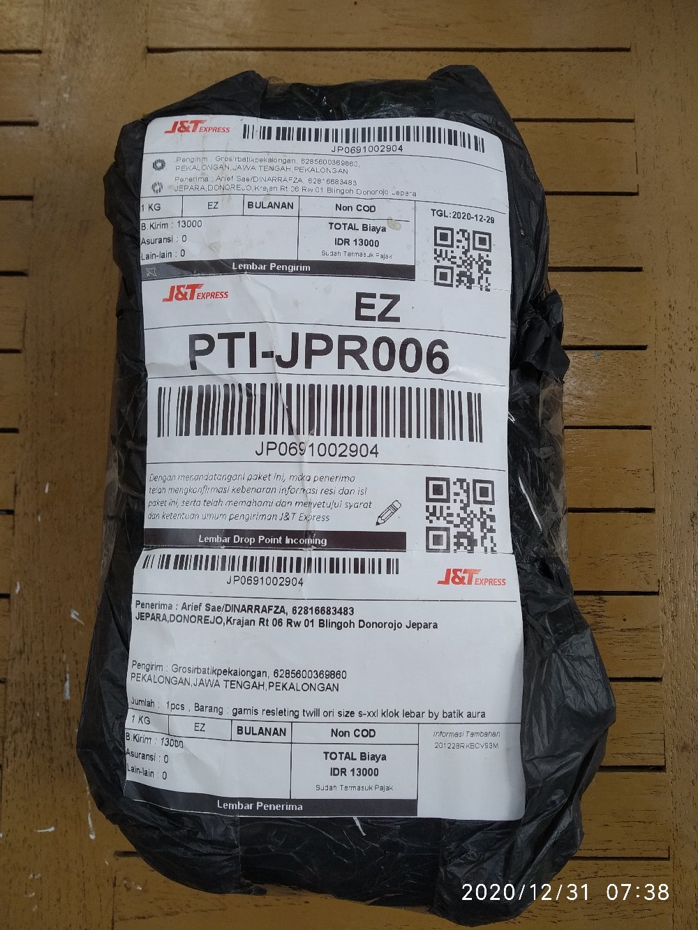 Gamis Busui Twill Ori Size S-xxl Banyak Motif Klok Lebar By Batik Aura Jaya