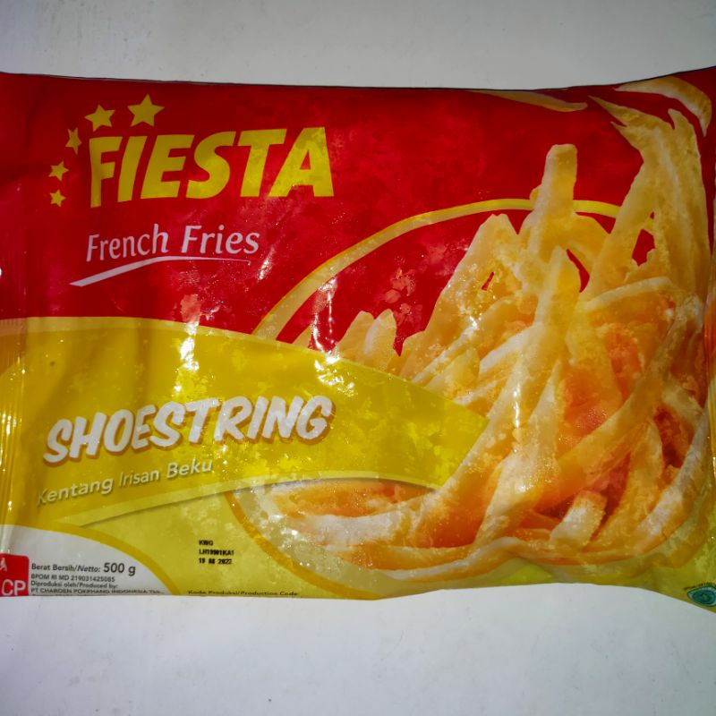 

FIESTA KENTANG BEKU SHOESTRING FRENCH FRIES 500g