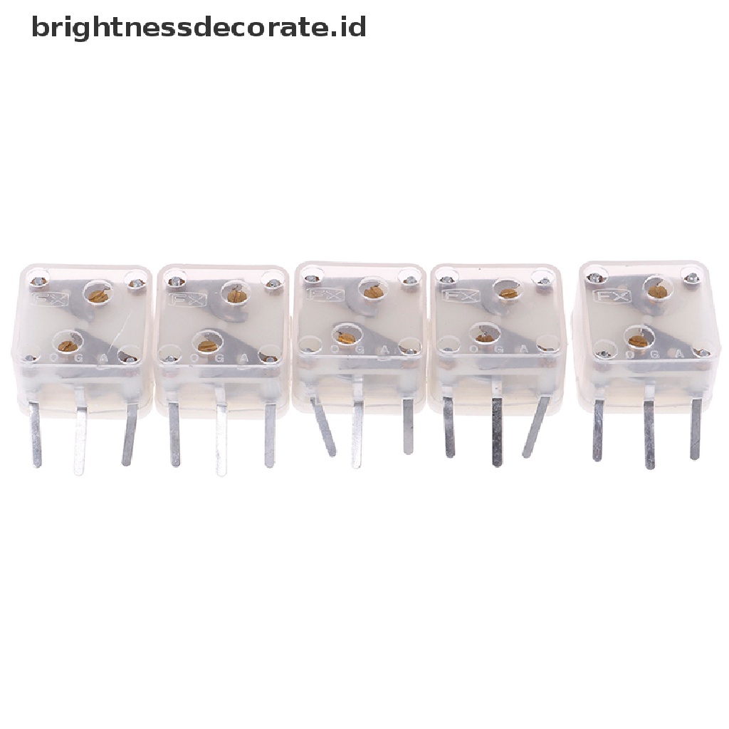 [birth] 5Pcs duplex 223p 60pf/140pf 2.1mm hole shaft radio variable capacitor [ID]