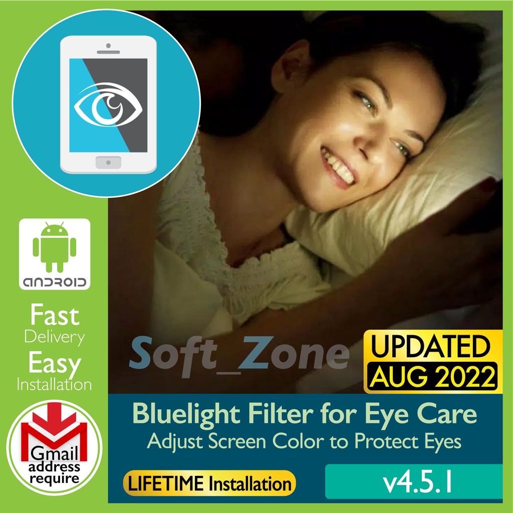 

Bllght Fltr fr Ey Cr v4.5.1 - Adjst Scrn Clr t Prtct Eys [SmrtPhn - Andrd] - Dgtl Dwnld