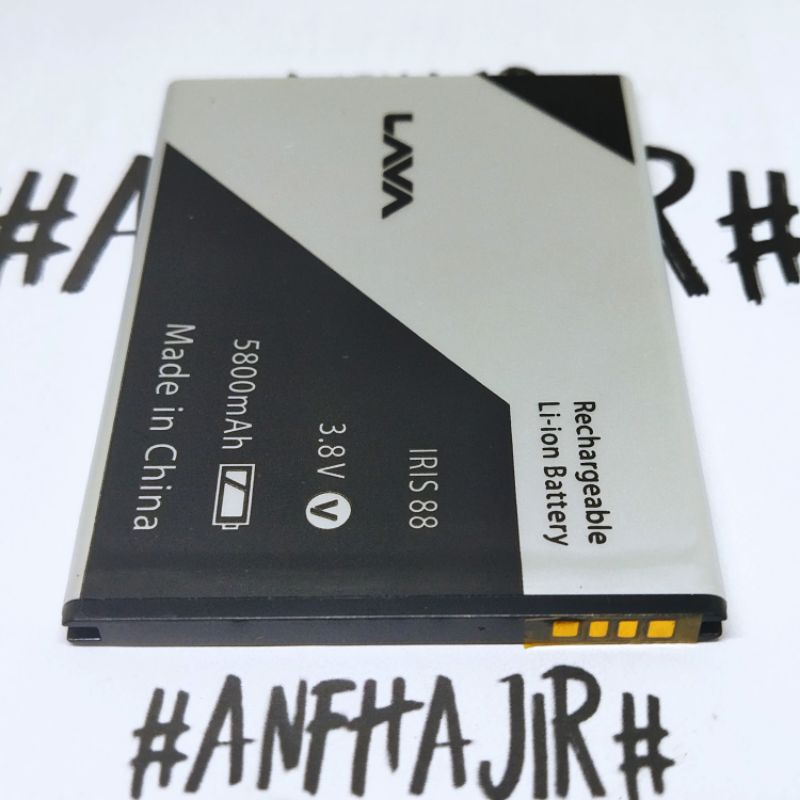 BATRE BATREI BATERAI BATTERAY LAVA IRIS-88 IRIS 88 IRIS88 LBP13000045 (5800 mAh) ORIGINAL BATRAI HAN