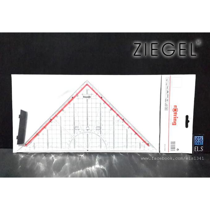 

IMURAHl Ziegel - Penggaris Segitiga Pegangan ICQl