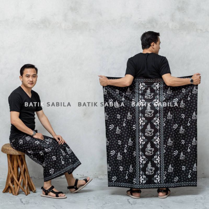 SARUNG COWOK TERBARU MOTIF KOPI- SARUNG DEWASA - BAHAN KATUN HALUS