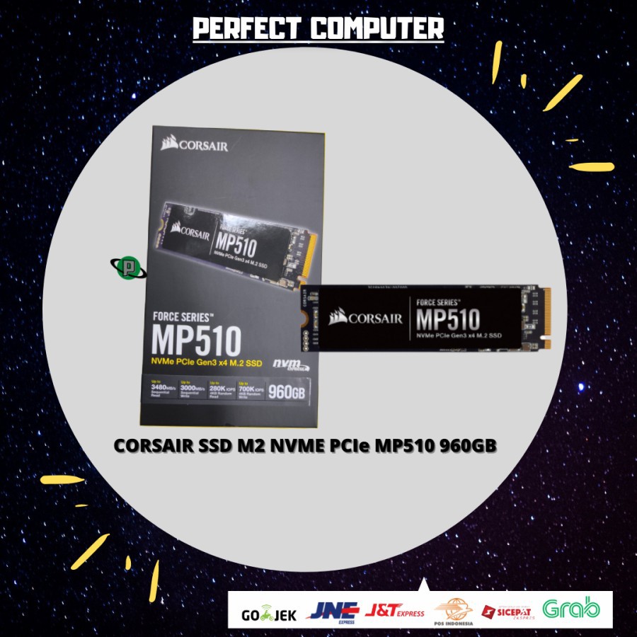SSD M2 NVME FORCE SERIES MP510 960GB CORSAIR