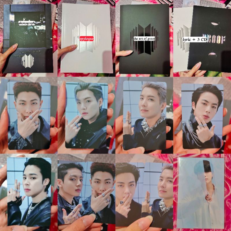 READY - SHARING ALBUM PROOF BTS - PHOTOCARD PC BTS JIMIN SEOKJIN SUGA RM V TAEYUNG JK / POSTCARD COM