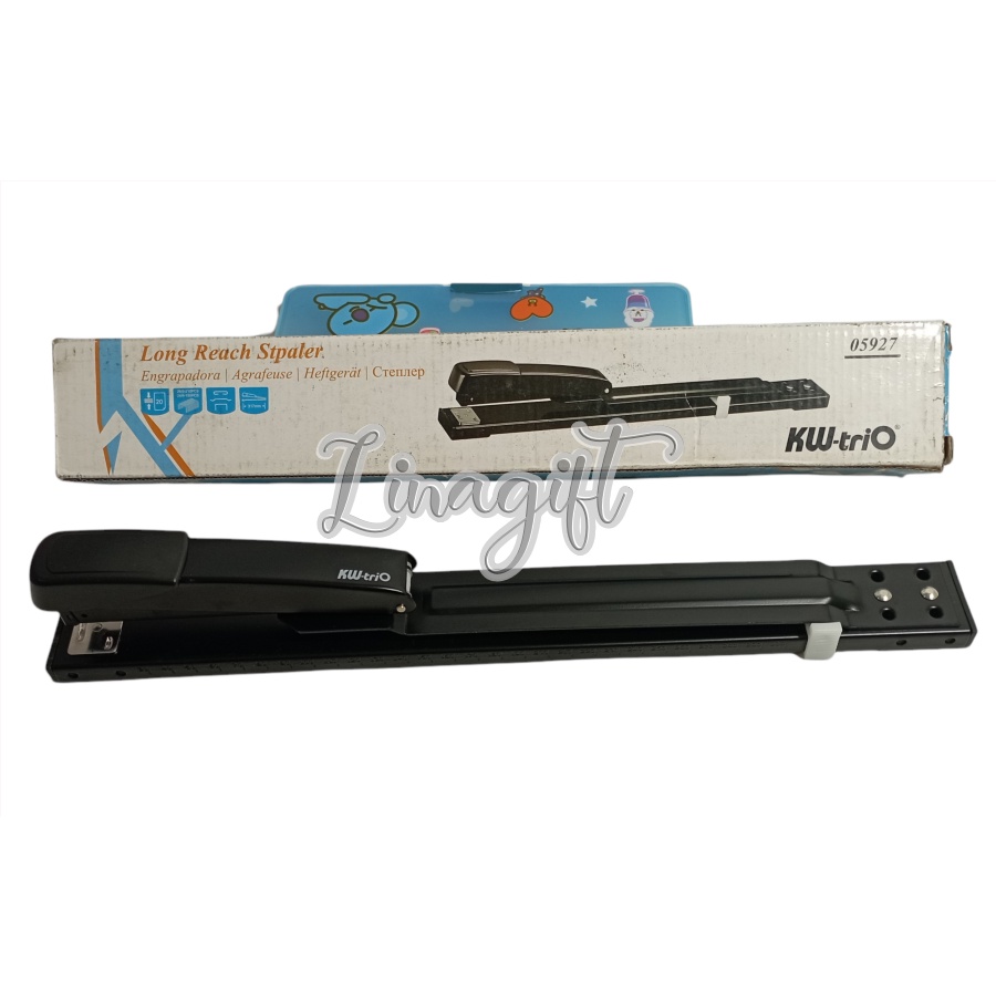 STAPLER KW-TRIO LONG REACH STAPLER 05927 - STAPLES TOKO KANTOR OFFICE PHOTOCOPY JILID BUKU SKRIPSI