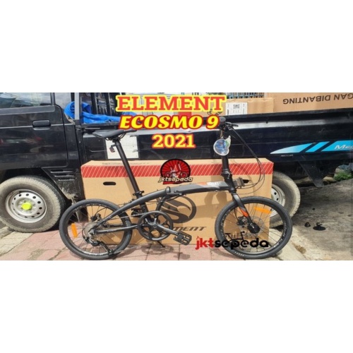 Dijual Sepeda Lipat Element Ecosmo 9 Limited