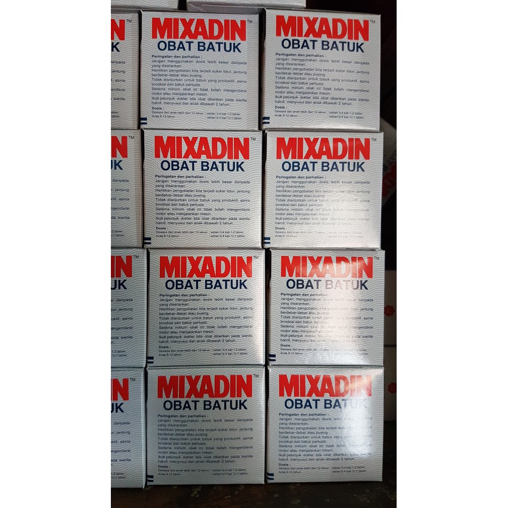 obat batuk tablet mxdn