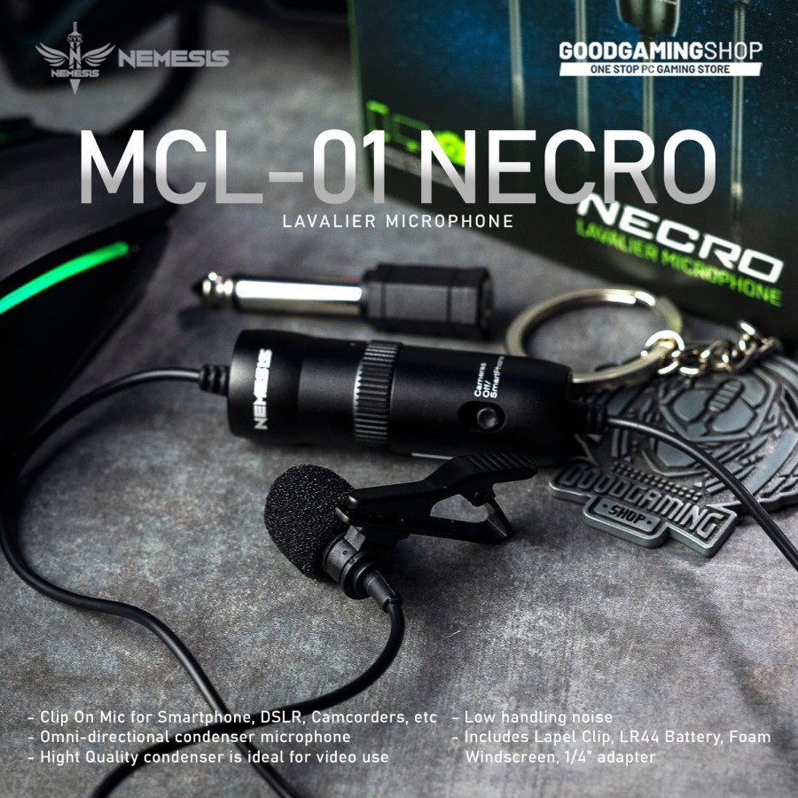 Mic Clip on NYK Nemesis MCL-01