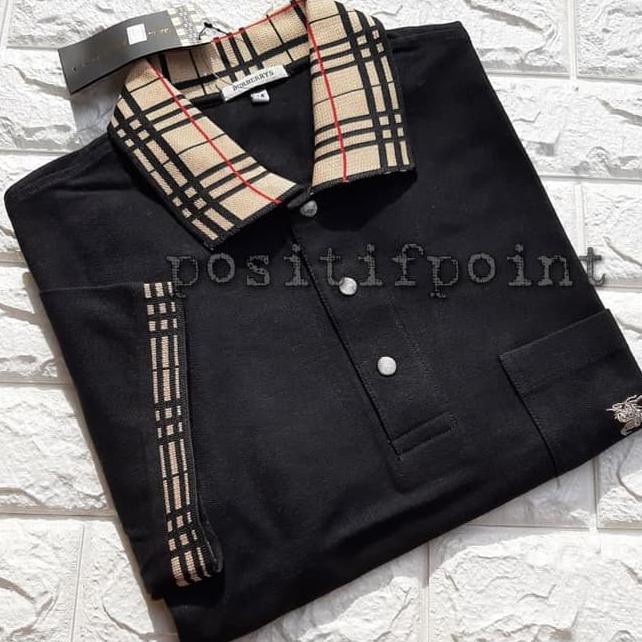 ❗ TERHEMAT POLO COWOK DEWASA❗ BEST SELLER KAOS BURBERRY PRIA PREMIUM / KAOS POLOSHIRT POLO
