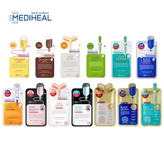 MEDIHEAL SHEET MASK BPOM ORIGINAL MASKER SHEET MEDIHEAL