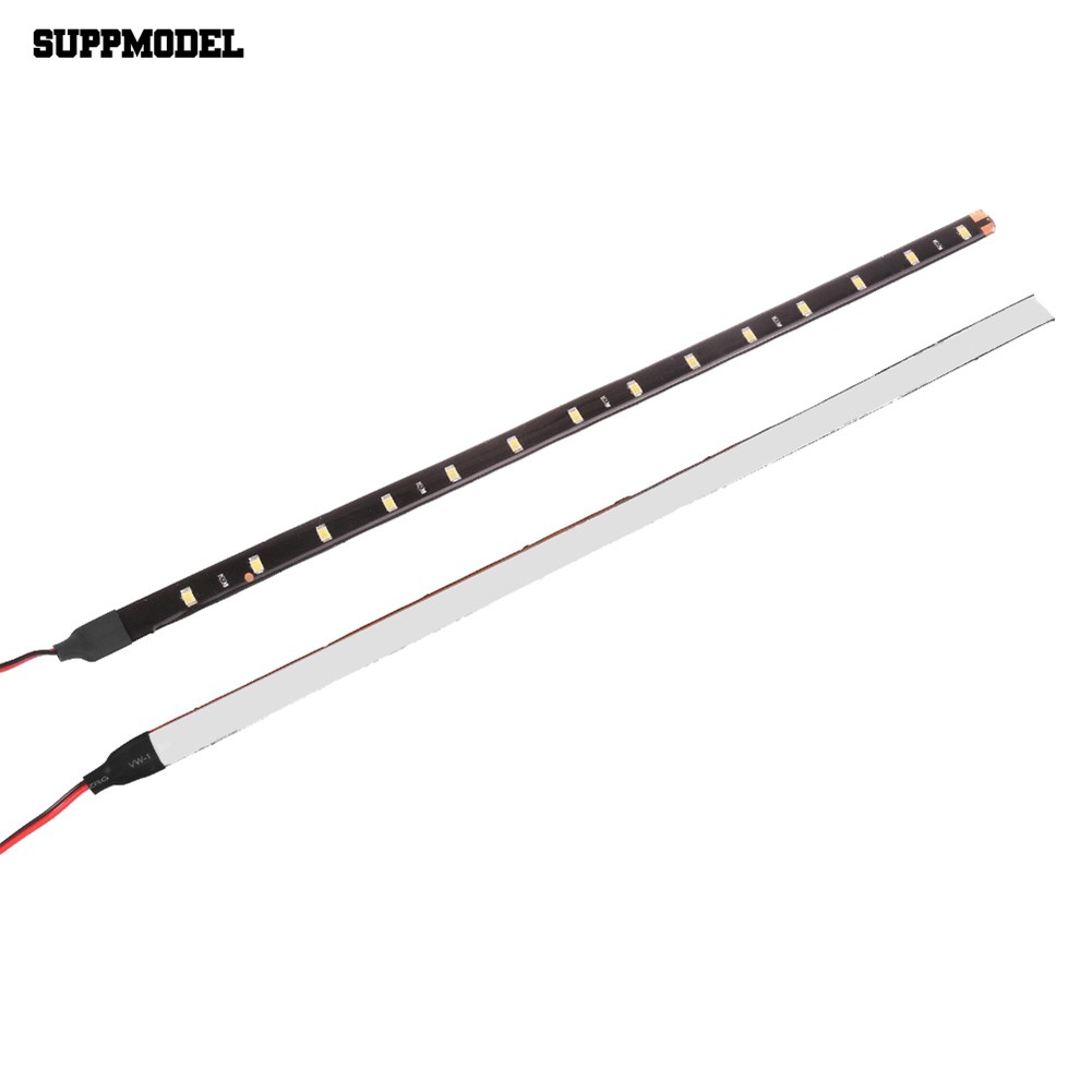 2Pcs Lampu LED Strip Fleksibel 60cm Fleksibel Anti Air untuk Mobil